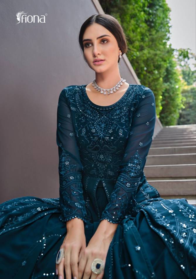 SAINA New Wedding Wear Heavy Georgette Latest Suit Collection